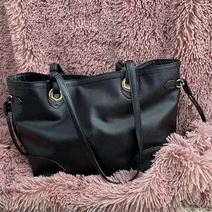OrYANNY black leather purse
